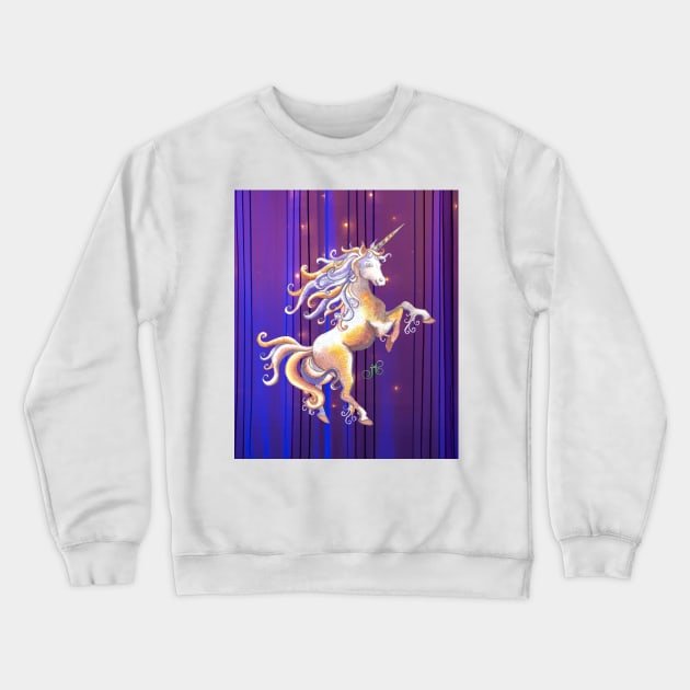 Unicorn Crewneck Sweatshirt by LibrosBOOKtique